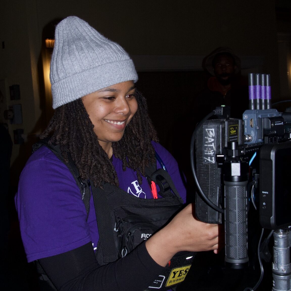 Sienna Sparks, 1st Assistant Camera,
Boundaries Film Crew