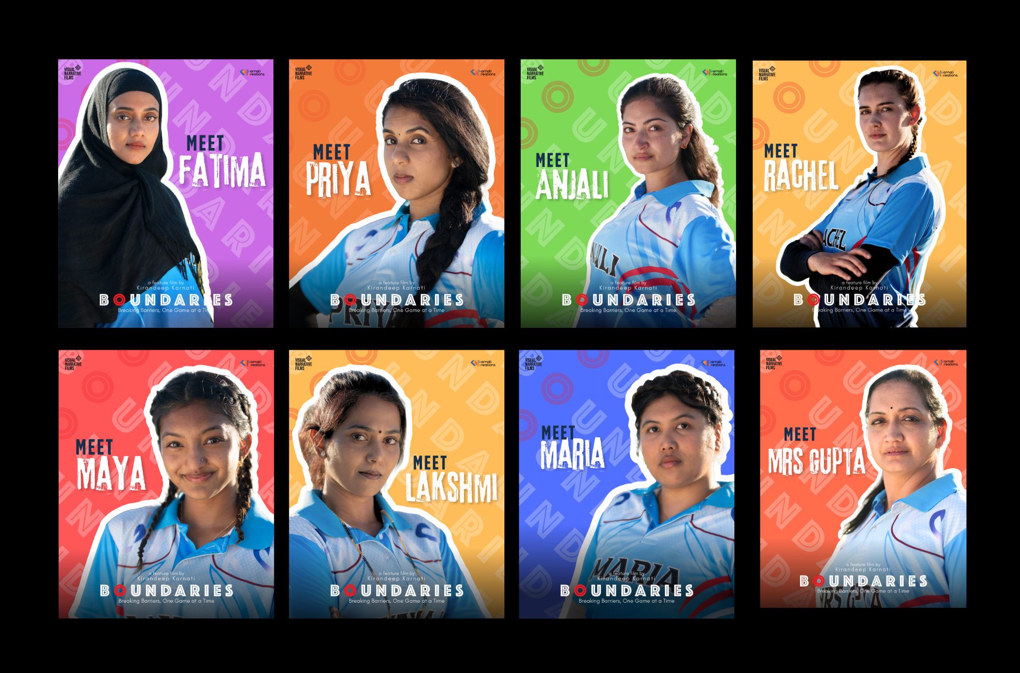 Say Hello to our Players — the Characters of Boundaries